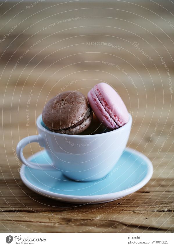 süße französische Verführung Lebensmittel Dessert Süßwaren Ernährung Essen Getränk Kaffee Espresso Tee Stimmung schön Tasse Kalorienreich Appetit & Hunger