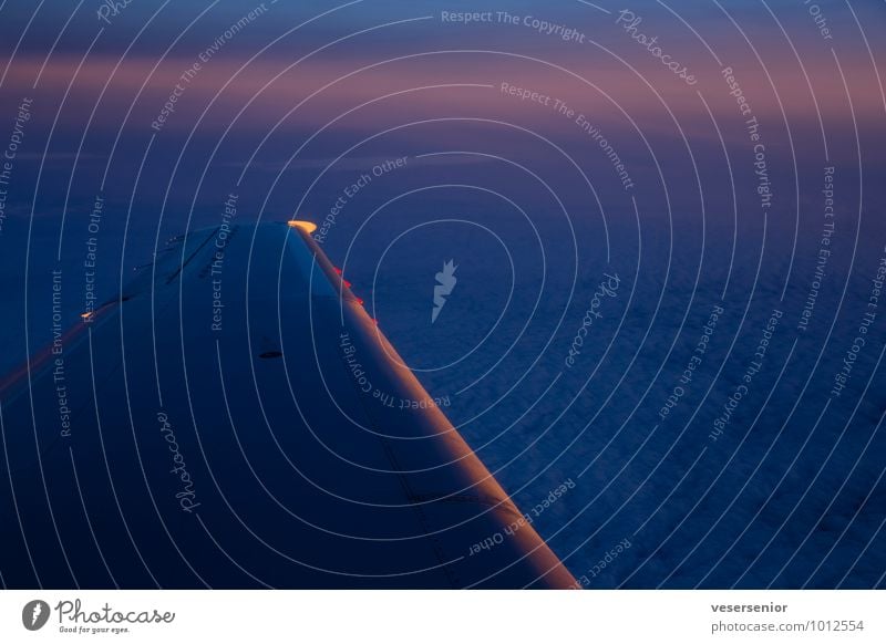 ueber den wolken...schlägt die flugangst erbarmungslos zu Ferien & Urlaub & Reisen Tourismus Ferne Luftverkehr Flugzeug Flugzeugausblick fliegen Blick