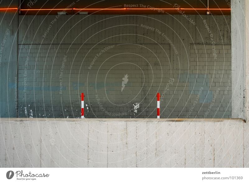 Tiefgarage Mauer Beton Eingang Einfahrt 7 8 Detailaufnahme