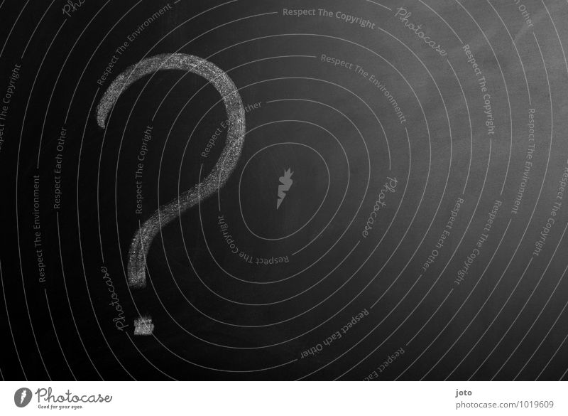 was? Bildung Schule Tafel Zeichen Schriftzeichen Schilder & Markierungen Neugier schwarz Sorge dumm geheimnisvoll Krise Problemlösung Rätsel Irritation Wissen