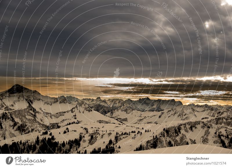 verdrängt Umwelt Natur Landschaft Himmel Wolken Sonnenaufgang Sonnenuntergang Winter Klima Klimawandel Wetter Schönes Wetter schlechtes Wetter Unwetter Schnee