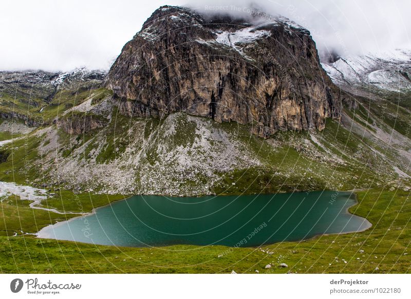 Berg---See Ferien & Urlaub & Reisen Tourismus Ausflug Abenteuer Ferne Freiheit Sommerurlaub Berge u. Gebirge Umwelt Natur Landschaft Pflanze Tier Urelemente