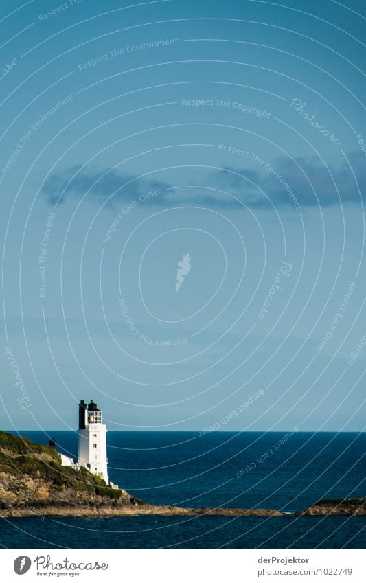 Weißer Leuchtturm Umwelt Natur Landschaft Pflanze Tier Urelemente Frühling Schönes Wetter Wellen Küste Seeufer Flussufer Bucht Nordsee Meer Insel