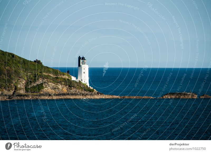 Mal wieder ein Leuchtturm in Cornwall Ferien & Urlaub & Reisen Tourismus Ausflug Abenteuer Ferne Freiheit Umwelt Natur Landschaft Pflanze Urelemente Frühling