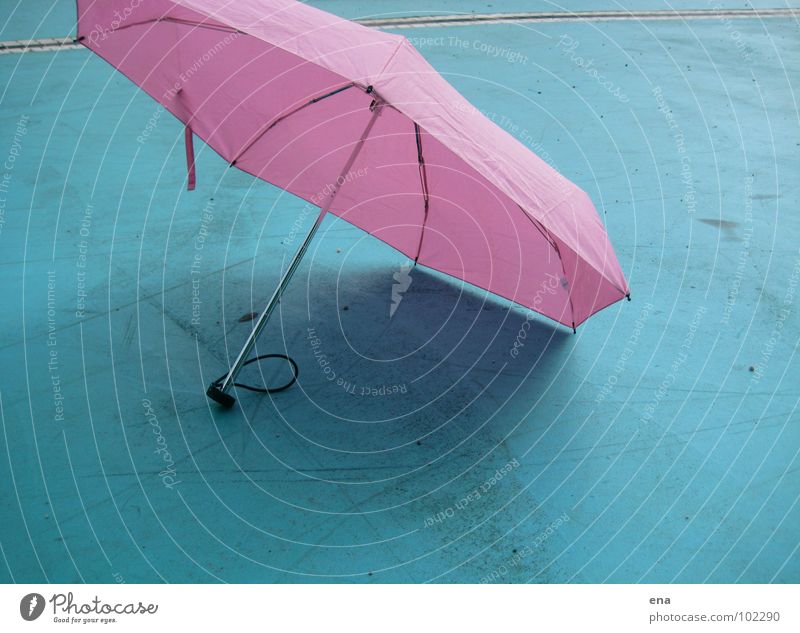 sonnenschirmchen III Sonnenschirm Regenschirm nass trocken Schattenspiel 7 rosa Thusnelda Sommer blau Schutz Natur 7-eck fluffi