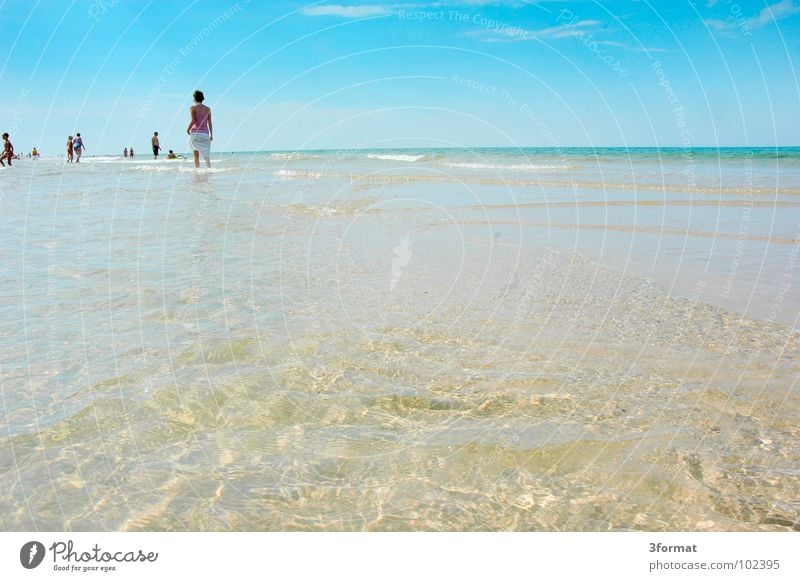 am_meer02 Erwartung Vorfreude Frau Bauchnabel Eingeborener Freude berühren weich zart verwundbar salzig See Meer Strand türkis Rügen Ferien & Urlaub & Reisen