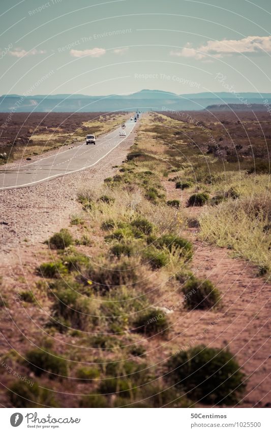 Road Trip Abenteuer Ferne Freiheit Natur Wolken Sommer Schönes Wetter Berge u. Gebirge Wüste Argentinien Straße Autobahn Ferien & Urlaub & Reisen ruhig Zeit