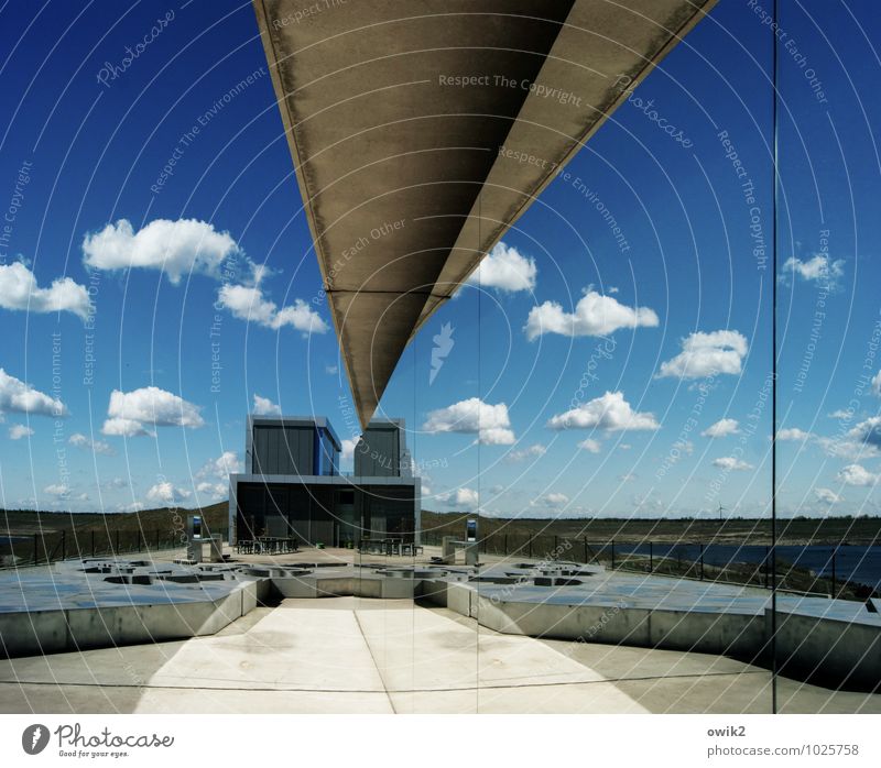 Triumphbogen Umwelt Himmel Wolken Horizont Klima Schönes Wetter Großräschen Lausitz Jachthafen Braunkohlentagebau Haus Bauwerk Gebäude Architektur Kiosk