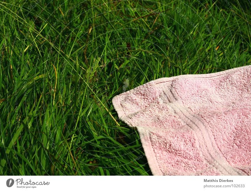 ROSA HANDTUCH Handtuch See Badetuch Strand Wiese Liegewiese Erholung gammeln genießen Sommer rosa trocken trocknen Freizeit & Hobby Ferien & Urlaub & Reisen