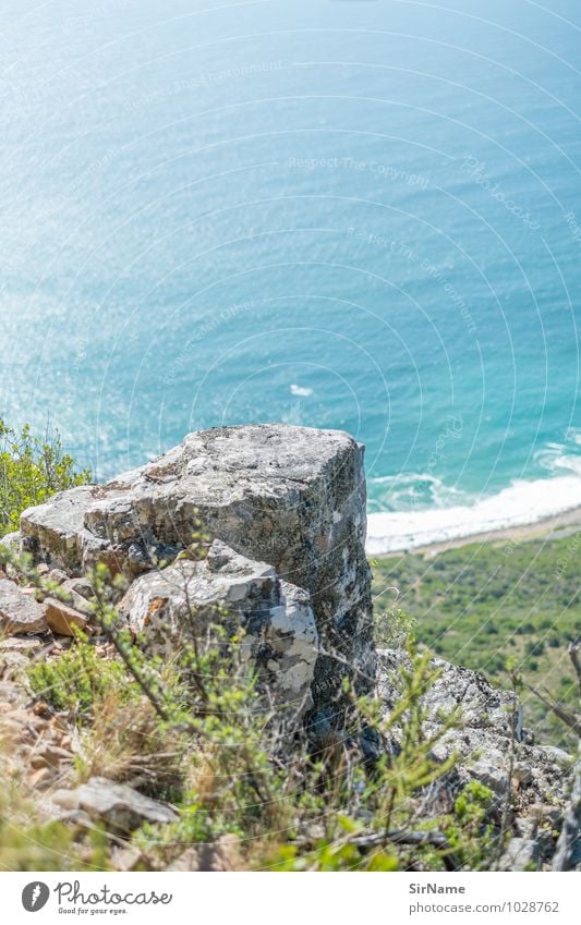 314 Ferien & Urlaub & Reisen Ausflug Ferne Freiheit Sommer Sonne Strand Meer Berge u. Gebirge Natur Landschaft Sonnenlicht Schönes Wetter Felsen Küste Stein