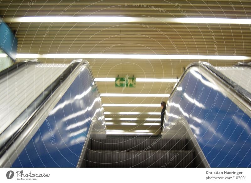 rolltreppe Rolltreppe U-Bahn Fototechnik