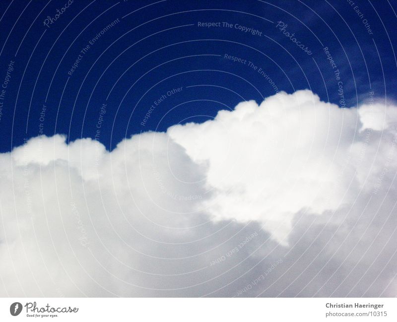 Wolke Schönes Wetter Wolken Blauer Himmel