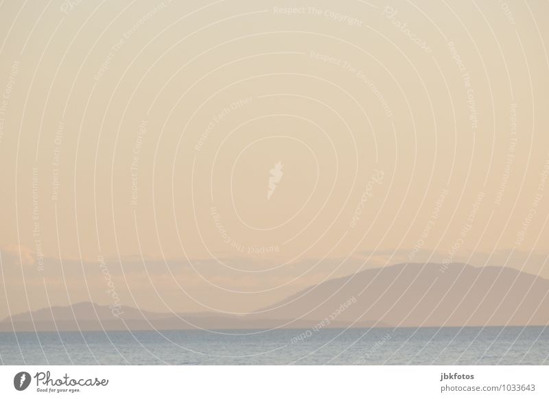 Entspannung Umwelt Natur Landschaft Urelemente Erde Luft Wasser Himmel Horizont Sonnenaufgang Sonnenuntergang Sommer Schönes Wetter Hügel Felsen