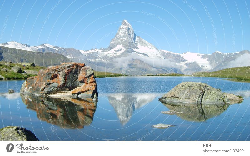 Matterhorn Panorama (Aussicht) Traum-Panorama Traum-Wetter Traum-Tour 5Tage 5800Meter Aufstieg 6500Meter Abstieg Stille am Stellisee Europaweg