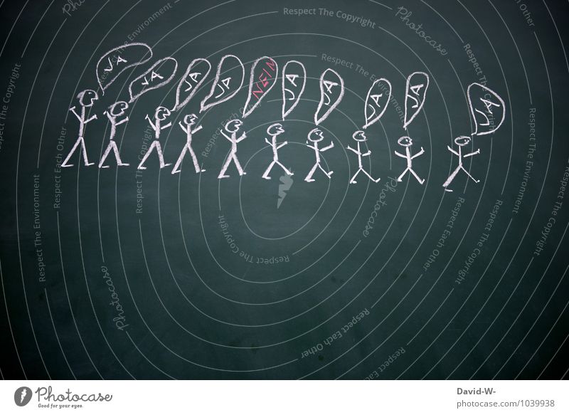 bleib immer du selbst Schule Tafel Arbeitsplatz sprechen Team Mensch Leben Menschengruppe Menschenmenge Schriftzeichen Denken authentisch Erfolg Zusammensein