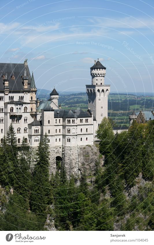 Neuschweinstein oder so ähnlich Neuschwanstein Ferien & Urlaub & Reisen Freizeit & Hobby Aktion wandern Tourist Bekanntheit Japaner Amerikaner Forggensee Gipfel