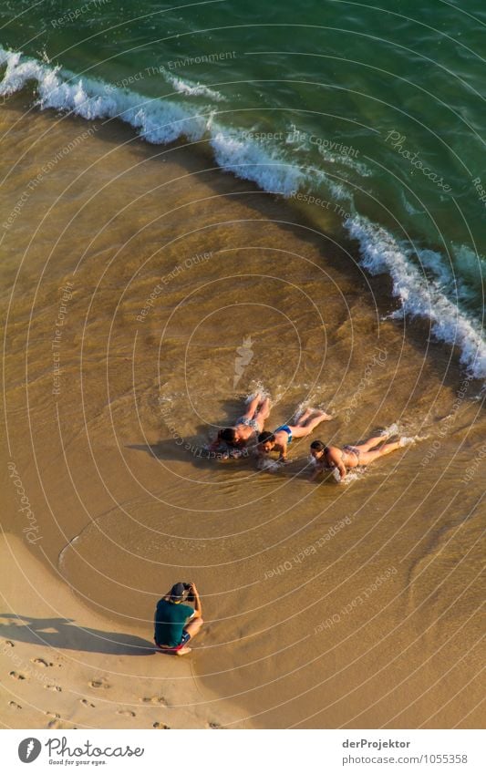 Bitte einmal stillhalten Ferien & Urlaub & Reisen Tourismus Ausflug Abenteuer Freiheit Sommerurlaub Sonne Sonnenbad Wellen Mensch Menschengruppe 18-30 Jahre