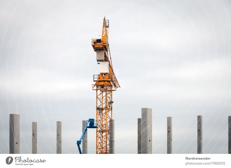 Feierabend Arbeit & Erwerbstätigkeit Beruf Arbeitsplatz Baustelle Industrie Güterverkehr & Logistik Handwerk Mittelstand Maschine Baumaschine