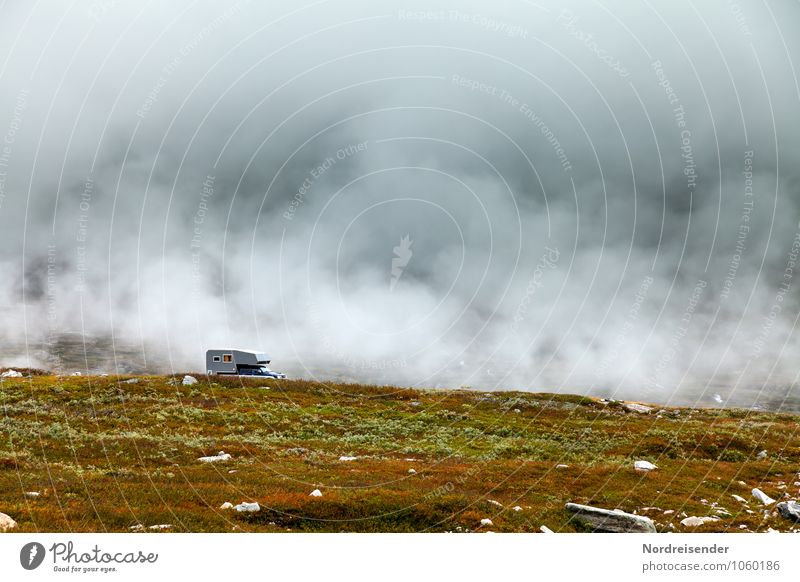 Übernachtungsplatz Ferien & Urlaub & Reisen Camping Berge u. Gebirge Natur Landschaft Urelemente Luft Wolken Gewitterwolken Klima Wetter Nebel Regen Gras