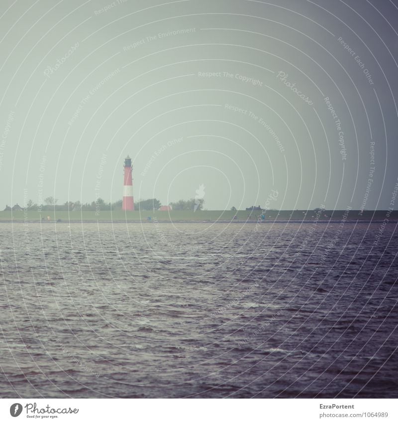 Hallig Erholung ruhig Ferien & Urlaub & Reisen Tourismus Ausflug Ferne Freiheit Meer Insel Wellen Umwelt Natur Landschaft Luft Wasser Himmel Klima Wetter