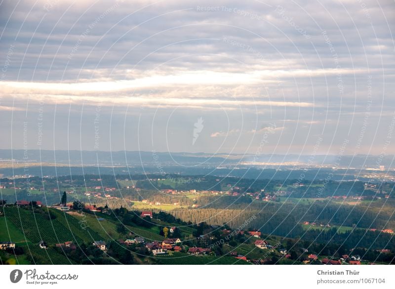 Lichtstrahl Wohlgefühl Zufriedenheit Sinnesorgane Erholung ruhig Meditation Tourismus Ausflug Abenteuer Ferne Berge u. Gebirge wandern Umwelt Natur Landschaft