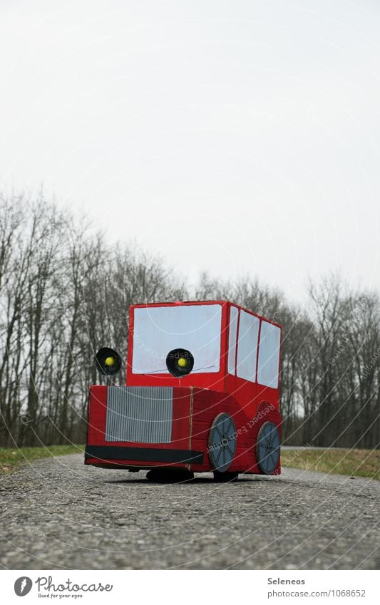 hup hup Freizeit & Hobby Spielen Basteln Modellbau Himmel Wolkenloser Himmel Herbst Winter Baum Verkehr Verkehrsmittel Verkehrswege Personenverkehr Autofahren