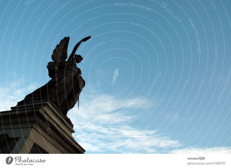 Blue Angel Himmel Wolken weiß Einsamkeit Verlauf klein Schweben genießen Wal Sardinen flach Meer Wahrheit rein Zukunft Entwicklung Richtung Hintergrundbild