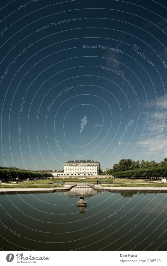 150 mit Aussicht Kunst Wolken Watte Rechteck Muster Allee Baum grün Wiese Weitwinkel Ferne groß Macht Dinge Horizont Freizeit & Hobby Jubiläum historisch