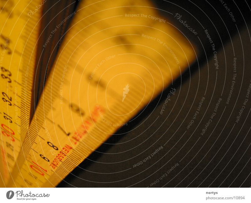Messlatte Zollstock Dinge Skala Baustelle