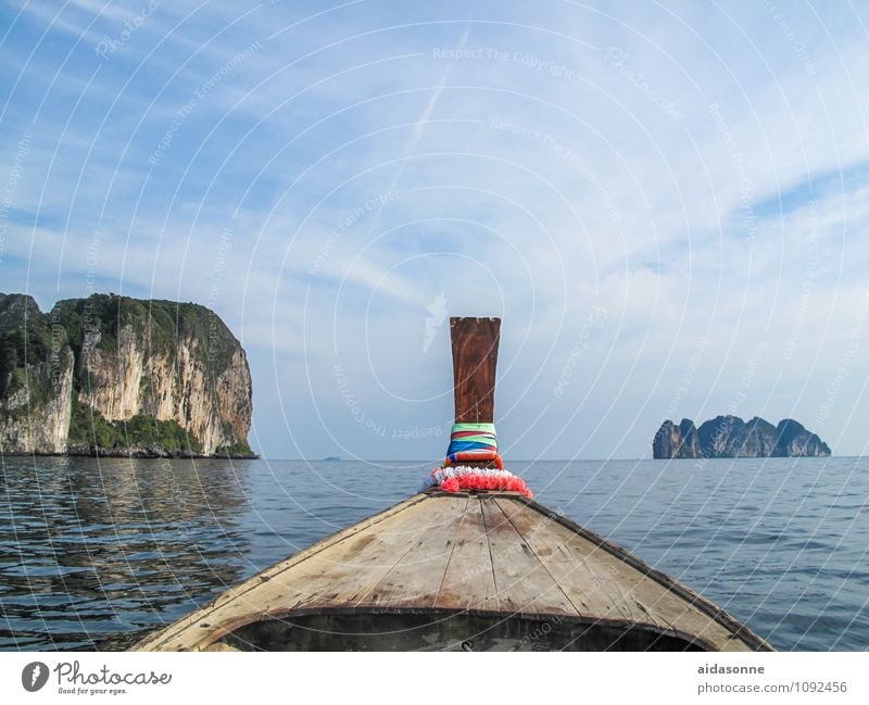 Andaman See Natur Landschaft Wasser Meer Andamanensee Zufriedenheit Lebensfreude achtsam Idylle Farbfoto Außenaufnahme Menschenleer Tag Sonnenlicht