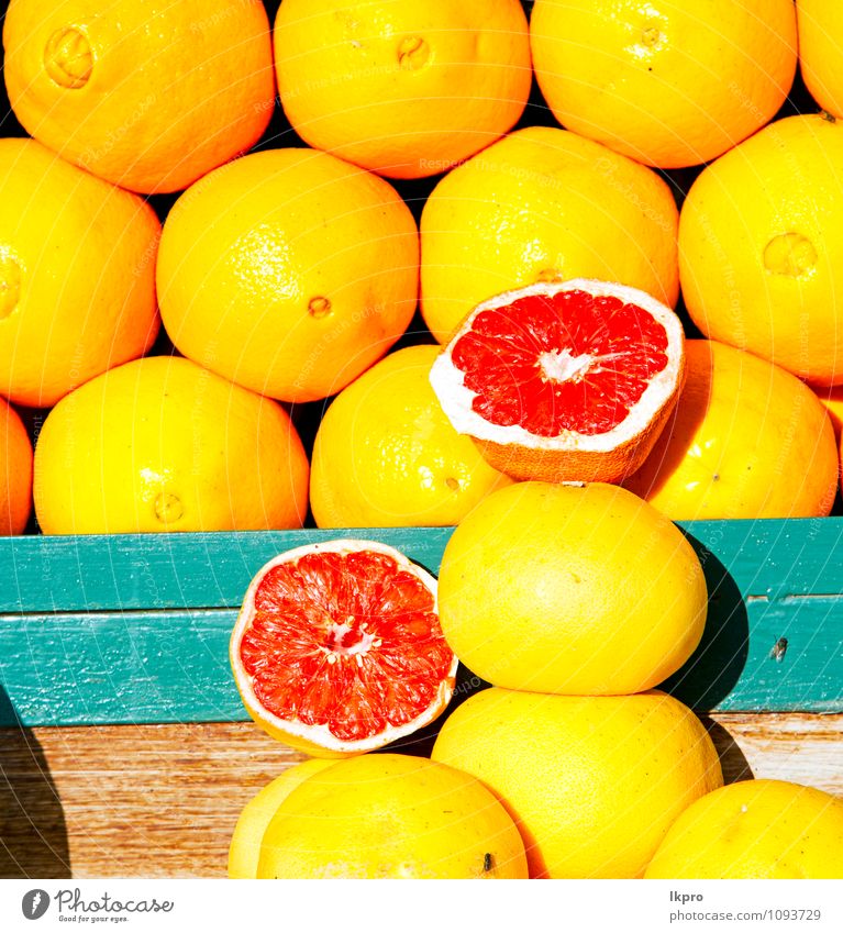 orange Fruchtbeschaffenheit in Marokko Afrika Lebensmittel Ernährung Essen Frühstück Abendessen Bioprodukte Vegetarische Ernährung Diät Saft Lifestyle exotisch