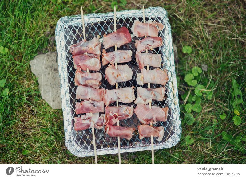 Grillen Lebensmittel Fleisch Ernährung Picknick Fingerfood Duft Freizeit & Hobby Spielen Ferien & Urlaub & Reisen Tourismus Ausflug Abenteuer Sommer Umwelt