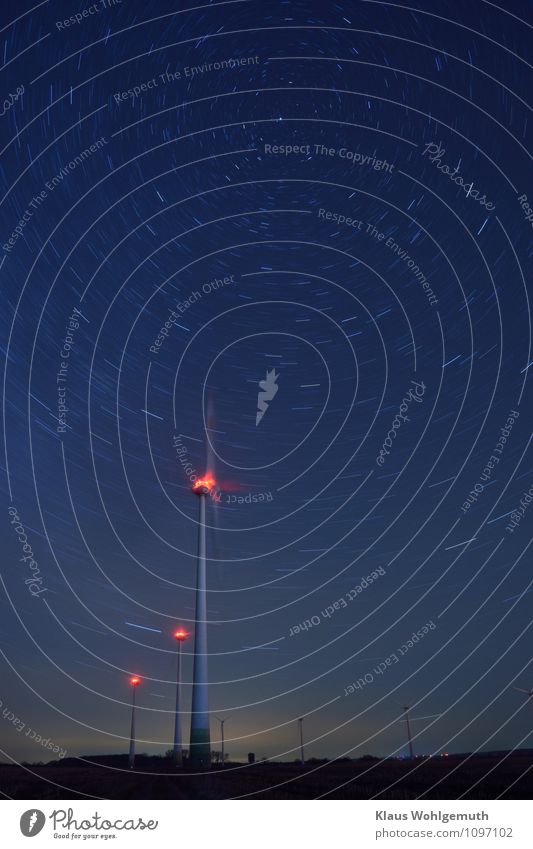 Variationen 2 Zeitmaschine Technik & Technologie Fortschritt Zukunft Energiewirtschaft Erneuerbare Energie Windkraftanlage Umwelt Natur Landschaft Himmel