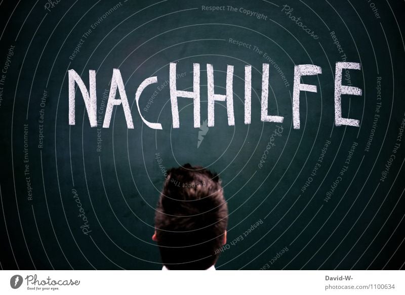 "Nach"hilfe besser "Vorher" lesen Kindererziehung Bildung Wissenschaften Erwachsenenbildung Schule lernen Schulgebäude Klassenraum Tafel Schulkind Schüler