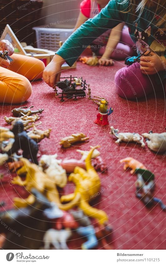 Qualitätszeit Spielen Kinderspiel Gummitier Spielzeugtiere Kinderzimmer Kindererziehung Bildung Wissenschaften Kindergarten lernen Studium Pädagogik feminin