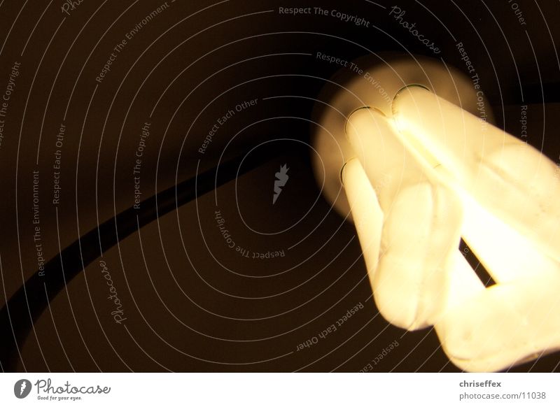 light*light Licht Makroaufnahme Elektrizität schwarz Dinge sparlampe hell 100 watt