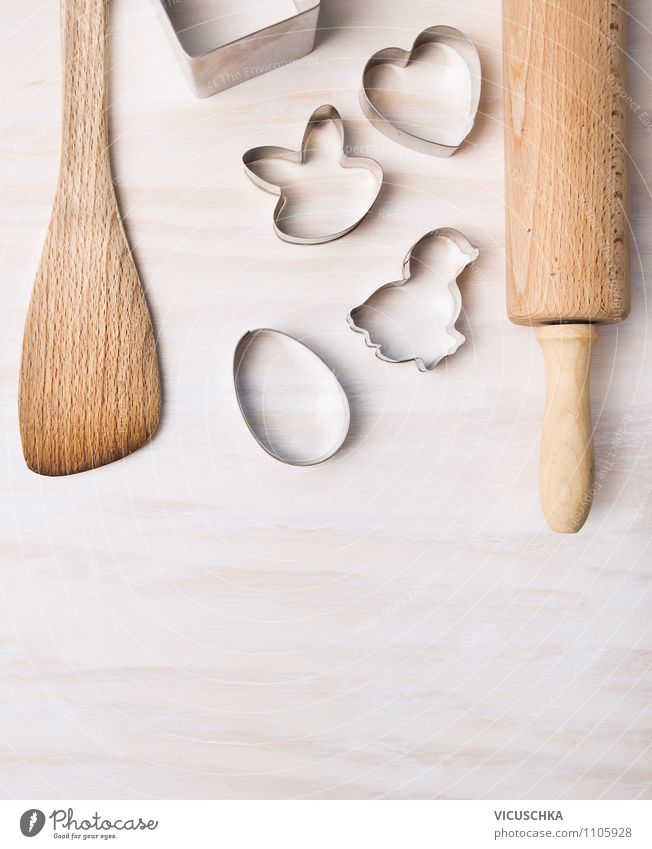 Küchengeräte für Plätzchen backen Ernährung Geschirr Löffel Stil Design Freizeit & Hobby Häusliches Leben Tisch Feste & Feiern Ostern Kochlöffel Tradition