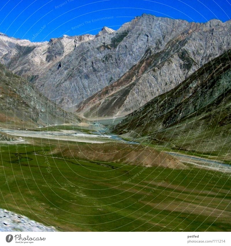 Zojilla Pass Kaschmir I Indien Jammu, Ladakh, Kaschmir Kultur Hochebene wandern Bergsteigen Asien Gletscher grün Steppe Berge u. Gebirge Erde Amerika Himalaya