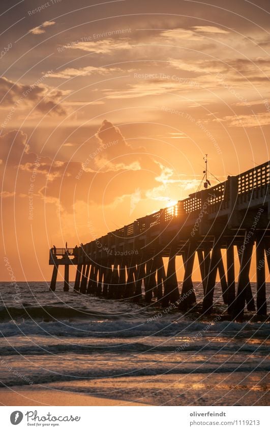 Sonnenaufgang II Ferien & Urlaub & Reisen Ausflug Abenteuer Ferne Freiheit Sommer Sommerurlaub Strand Meer Umwelt Natur Himmel Wolken Sonnenuntergang