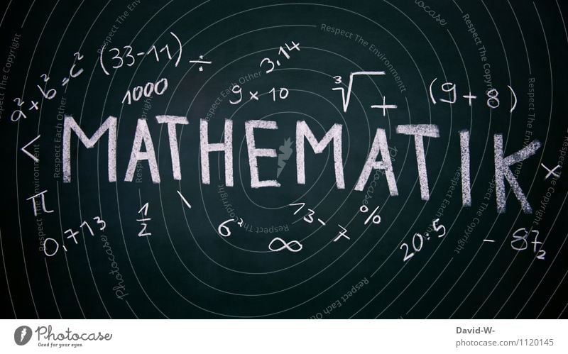 Mathematik Lifestyle Stil Design Kindererziehung Bildung Wissenschaften Erwachsenenbildung Schule lernen Klassenraum Tafel Schulkind Schüler Berufsausbildung