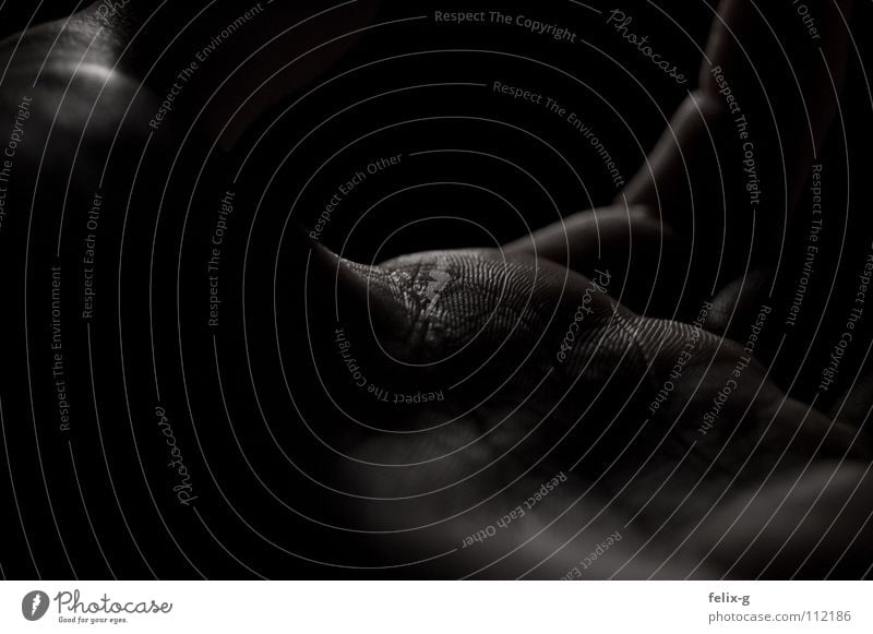 griffbereit Hand dunkel schwarz weiß Strukturen & Formen Gefäße Handfläche grau Finger Schwarzweißfoto Haut Körper Arme
