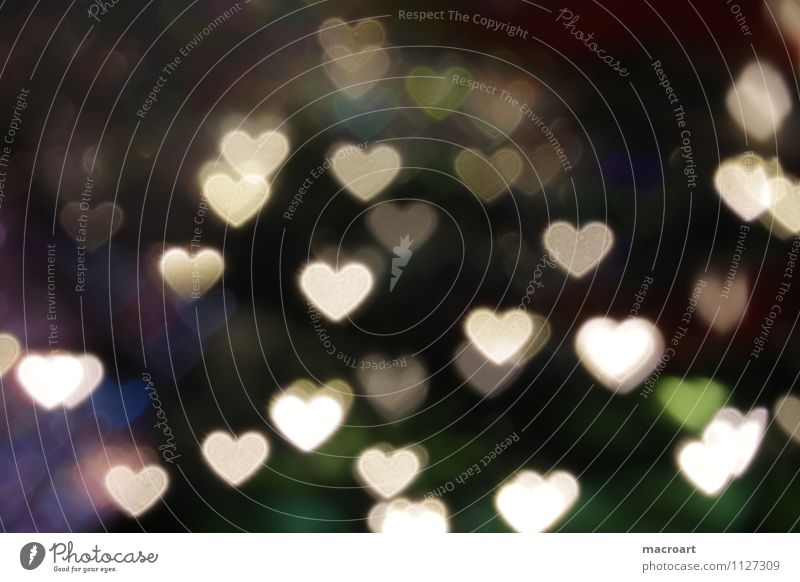 Herzchen herzen herzchen bokeh hintergrund textur liebe herzform herzförmig dunkel schwarz licht muttertag valentinstag