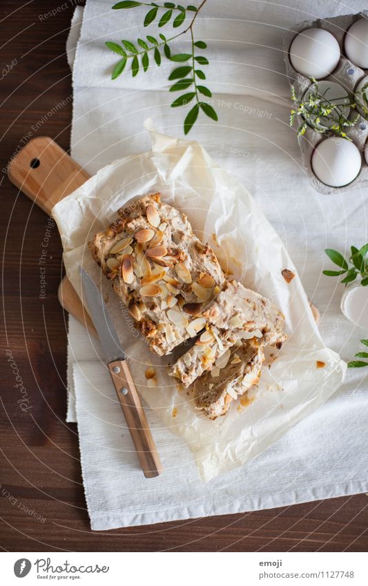 Brot Teigwaren Backwaren Ernährung Büffet Brunch Bioprodukte Vegetarische Ernährung Slowfood frisch Gesundheit lecker Farbfoto Innenaufnahme Menschenleer Tag