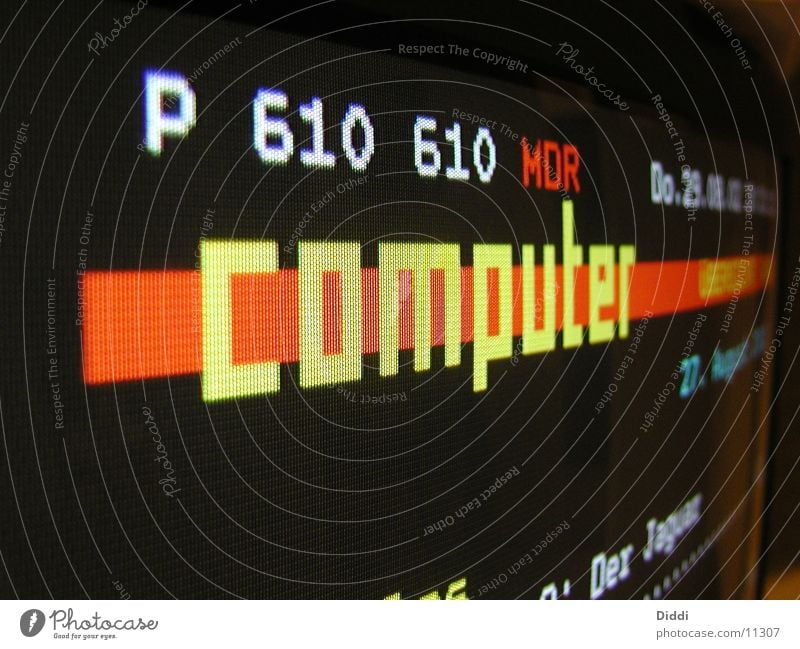 videotext Fernseher Text Video Elektrisches Gerät Technik & Technologie Computer