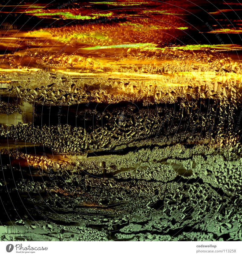 its the end of the world as we know it Lava Hoffnung abstrakt kondensieren Panik gelb Gewitter Winter obskur panic Apokalypse armageddon Himmel condensation