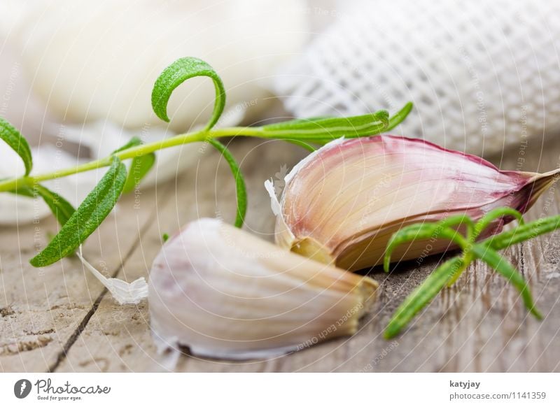 Knoblauch Rosmarin Küche Atem Cholesterin Ernährung Gesunde Ernährung Speise Essen Foodfotografie frisch Gastronomie Restaurant Gemüse Geschmackssinn