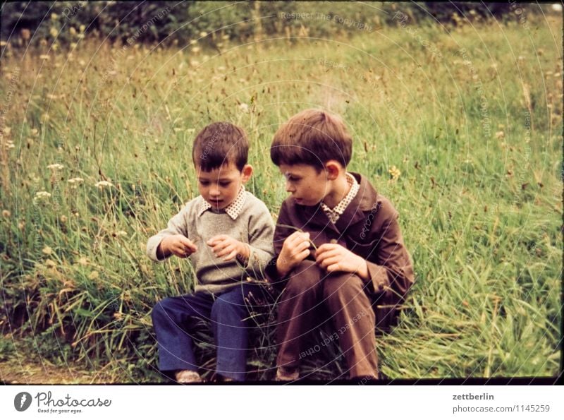 Brüder, 1968 Familie & Verwandtschaft verwandt Familienausflug Familienplanung Familienglück Vergangenheit Fünfziger Jahre Sechziger Jahre Mensch Mode