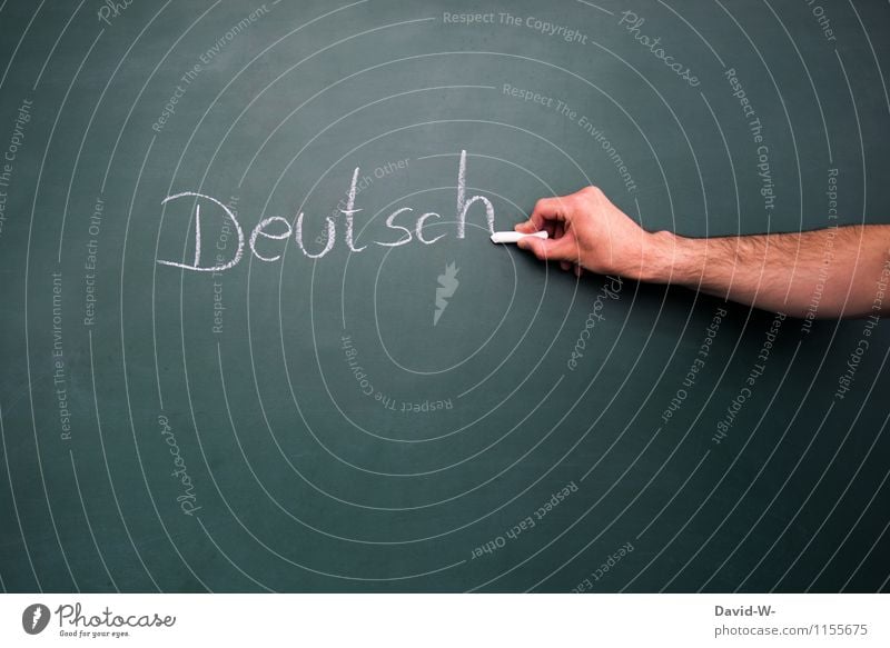 Deutsch Kindererziehung Bildung Erwachsenenbildung Schule lernen Klassenraum Tafel Schulkind Schüler Lehrer Prüfung & Examen Telekommunikation sprechen Mensch