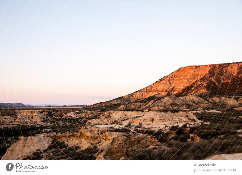 Spanien X Ausflug Abenteuer Ferne Freiheit Sommerurlaub Umwelt Natur Landschaft Urelemente Erde Sand Himmel Wolkenloser Himmel Horizont Sonnenaufgang