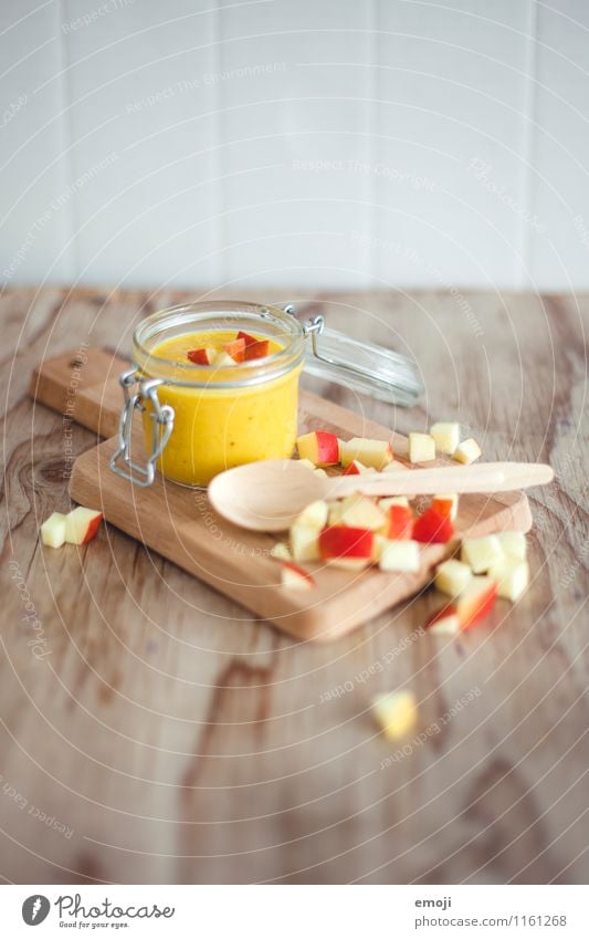 fruchtiges Süppchen Gemüse Frucht Apfel Suppe Eintopf Ernährung Vegetarische Ernährung frisch Gesundheit lecker Farbfoto Innenaufnahme Menschenleer